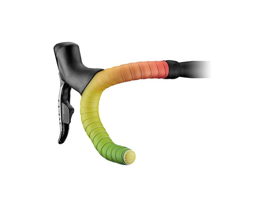 CICLOVATION Lenkerband Premium GRIND TOUCH | Polyhyde Material | Mit Endkappen & Finishband